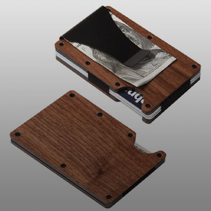 RFID Wallets with Money Clip